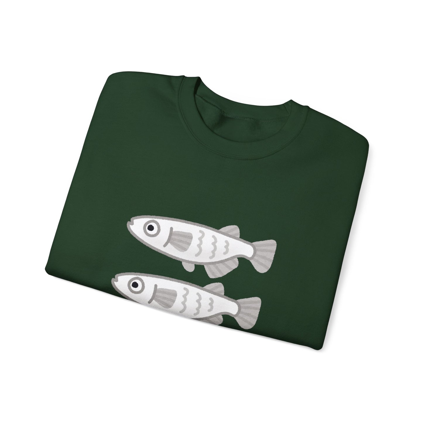 Three Fish Graphic Sweatshirt - Gildan 18000
