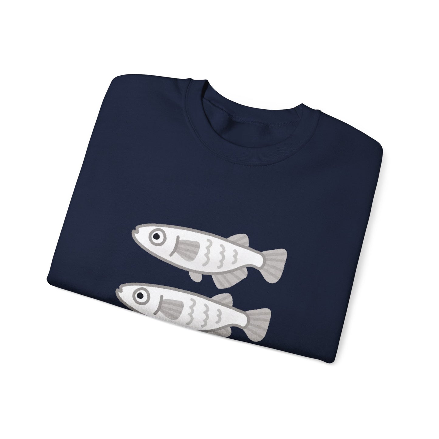 Three Fish Graphic Sweatshirt - Gildan 18000