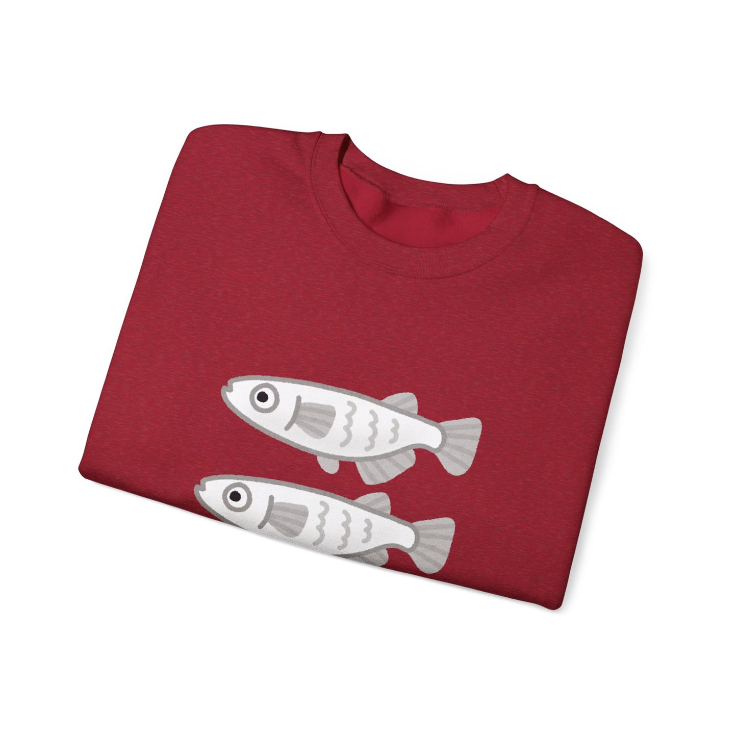Three Fish Graphic Sweatshirt - Gildan 18000