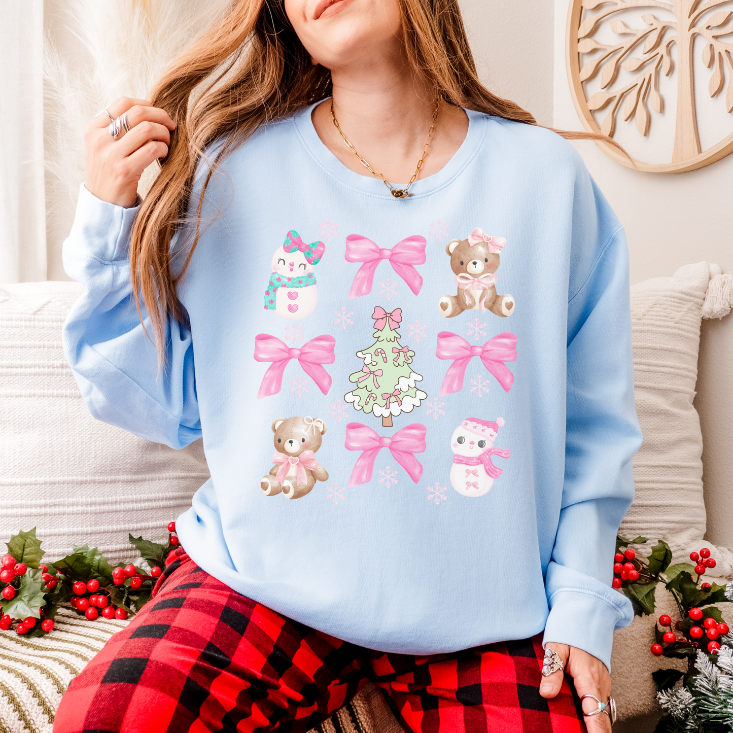 Coquette Christmas Sweatshirt